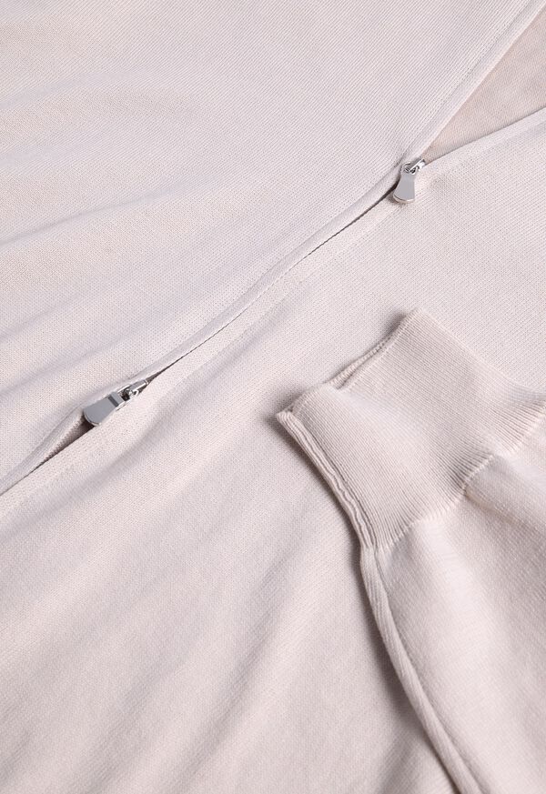 Paul Stuart Cotton Double Zip Cardigan, image 2