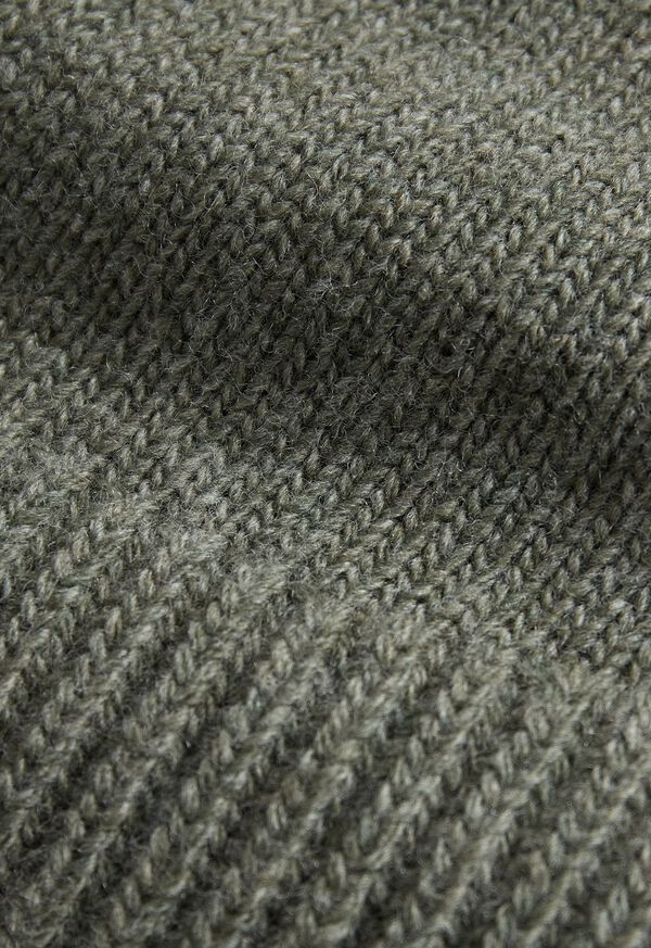 Paul Stuart Lambswool Vest with Suede Trim, image 3