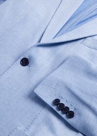 Paul Stuart Herringbone Cotton Jersey Jacket, thumbnail 3