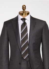 Paul Stuart Stripe Silk Tie, thumbnail 2