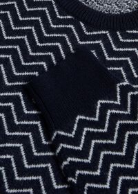 Paul Stuart Cashmere micro pattern Sweater, thumbnail 2
