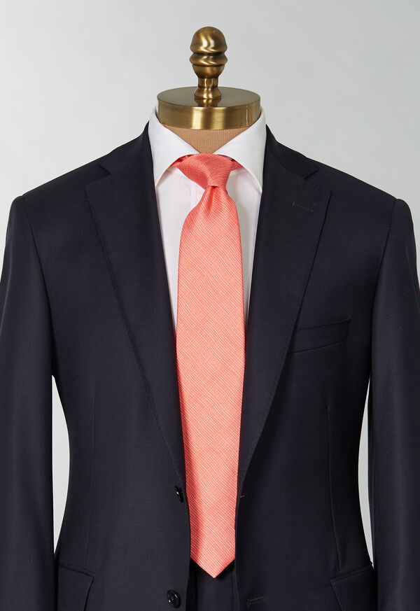 Paul Stuart Printed Tonal Plaid Tie, image 2