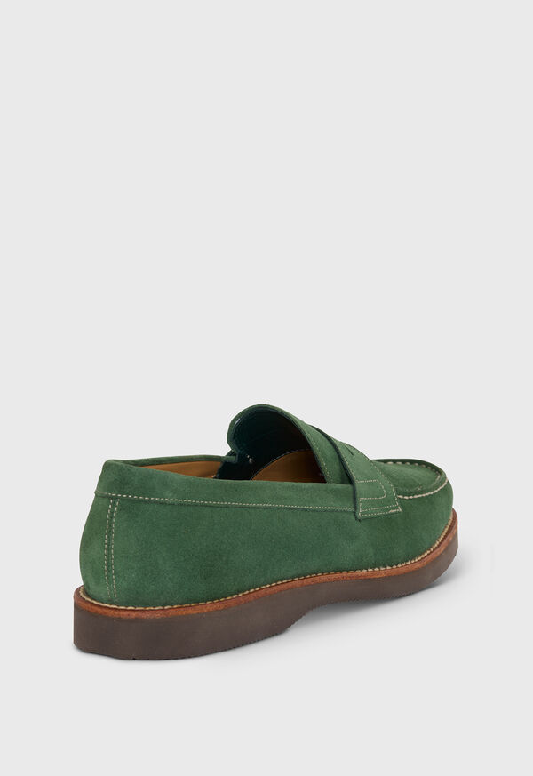 Paul Stuart Malcolm Suede Penny Loafer, image 3