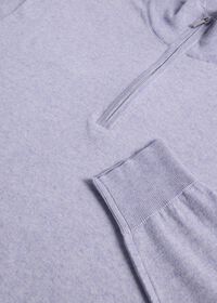 Paul Stuart Cotton & Cashmere Quarter Zip Sweater, thumbnail 2