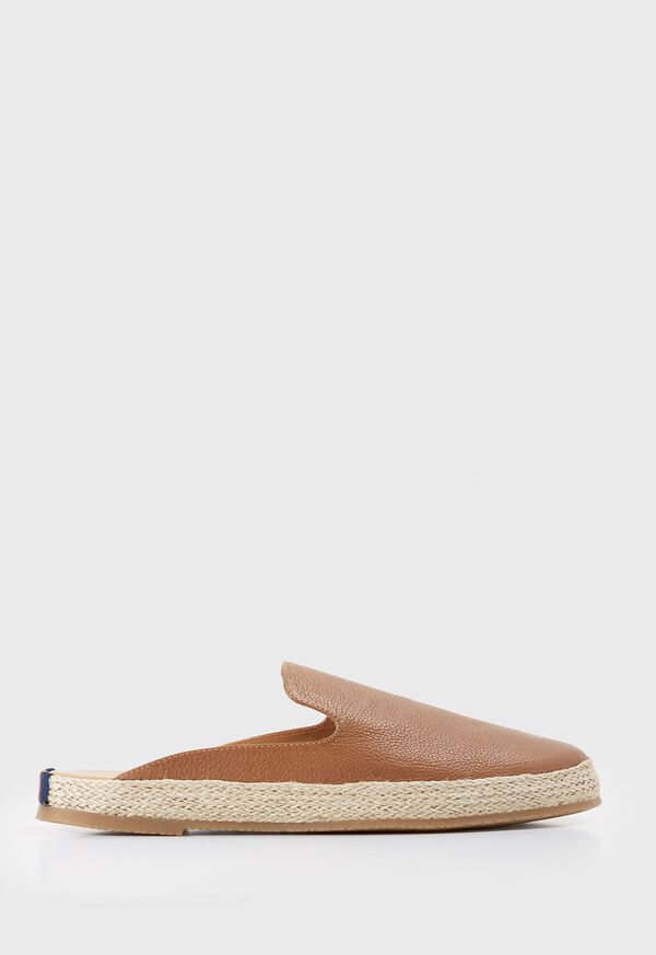 Paul Stuart Miami Leather Espadrille Slide, image 1