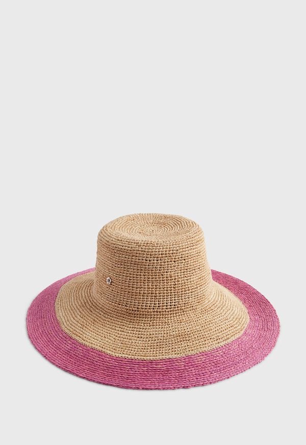 Paul Stuart Sun Hat With Wide Contrast Brim, image 2