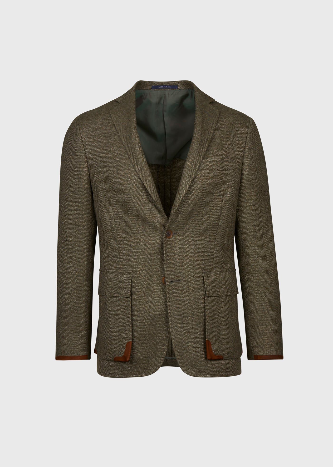 Solid Linen/Wool Highlander Jacket