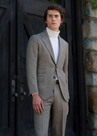 Paul Stuart Glen Plaid Wool Suit, thumbnail 2