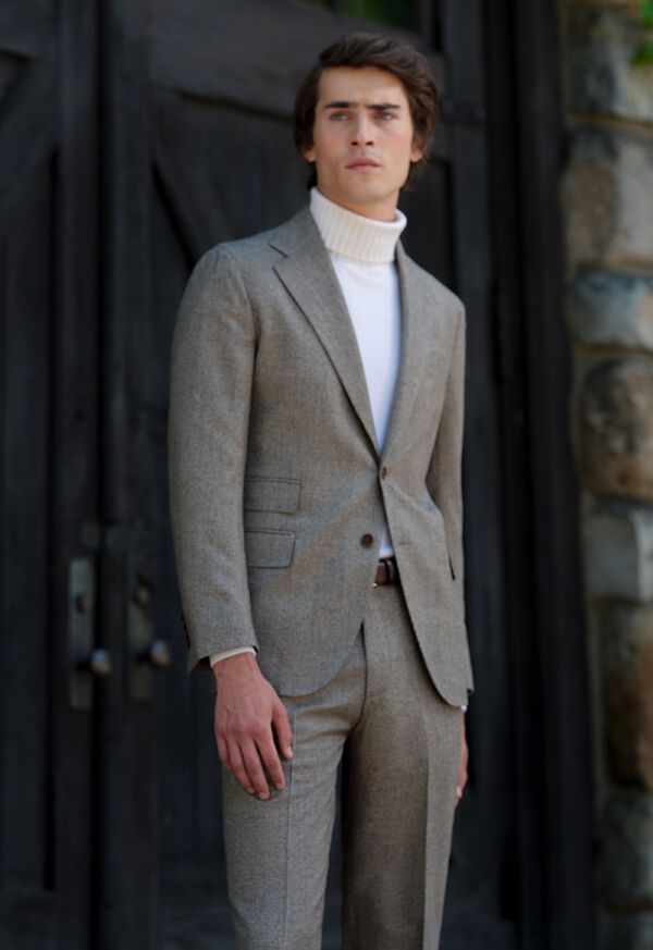 Paul Stuart Glen Plaid Wool Suit, image 2