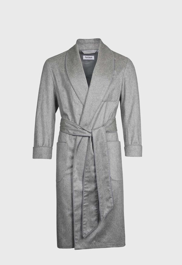 Paul Stuart Grey Cashmere Robe, image 1