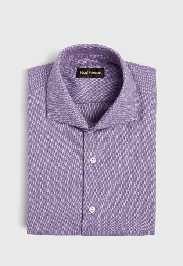 Paul Stuart Oxford Brushed Flannel Sport Shirt, image 4