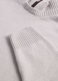 Paul Stuart Wool & Cashmere Mock Neck Zip Sweater, thumbnail 4
