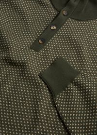 Paul Stuart Button Mock Neck Sweater, thumbnail 2