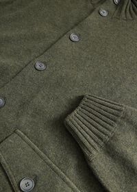 Paul Stuart Felted Cashmere Button-up Blouson, thumbnail 2