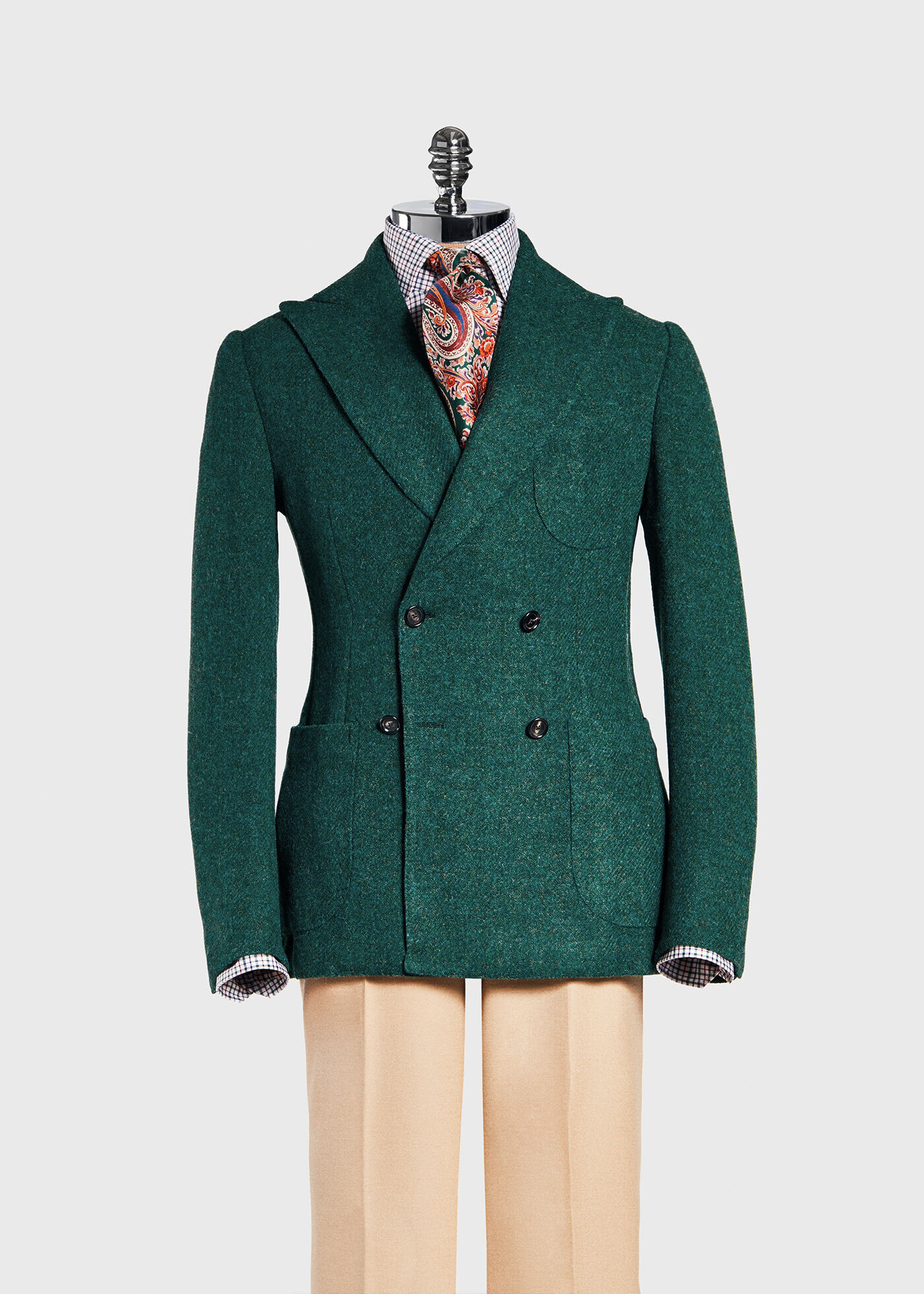 Boucle suit clearance jacket