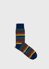 Paul Stuart Colorful Stripe Sock, thumbnail 1