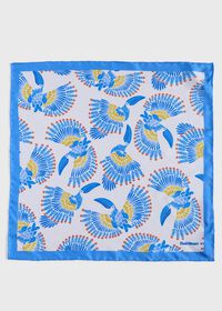 Paul Stuart Printed Silk Pelican Print Pocket Square, thumbnail 3