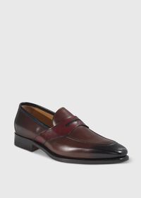 Paul Stuart Georgetown Leather Penny Loafer, thumbnail 2