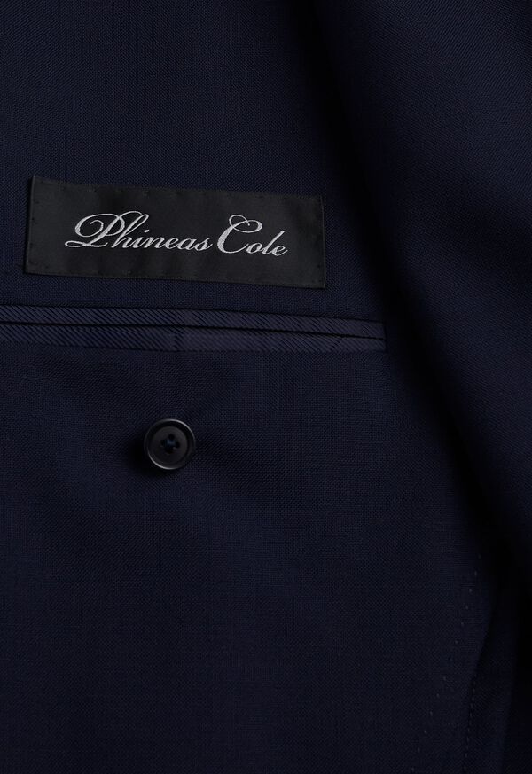 Paul Stuart Solid Navy Tropical Blazer, image 5