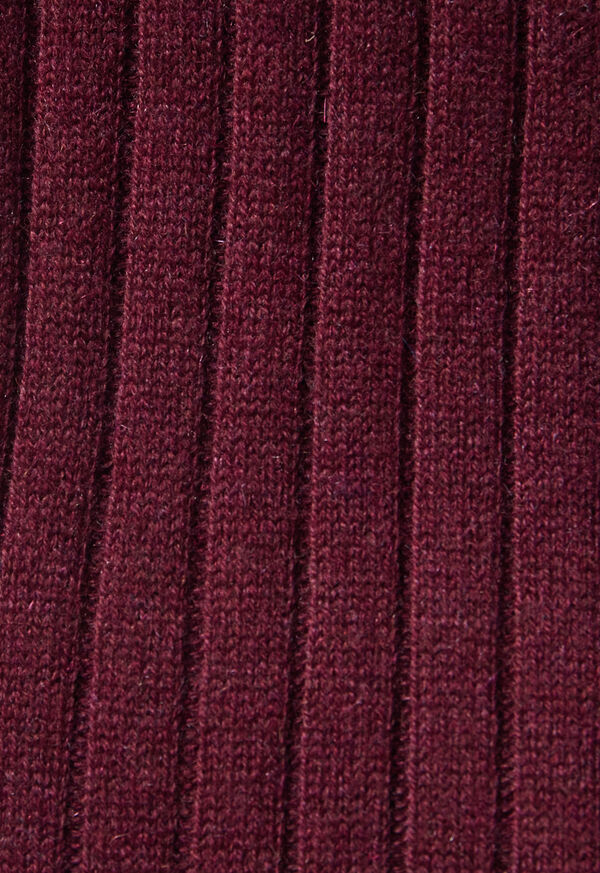 Paul Stuart Cashmere Ribbed Sock, image 3