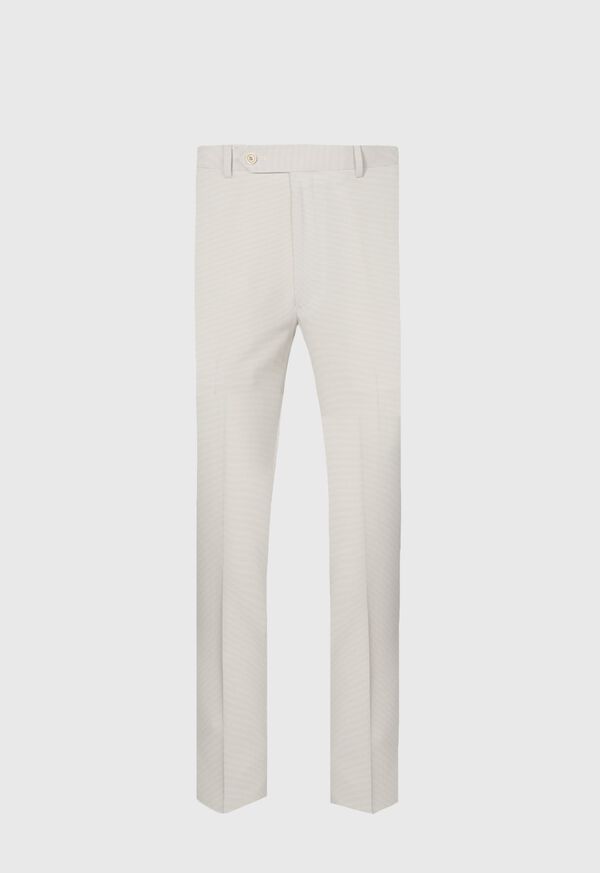 Paul Stuart Beige Spring/Summer Horizontal Pincord Trouser, image 1