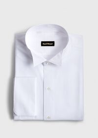 Paul Stuart Piqué Bib Front Cotton Formal Shirt, thumbnail 1