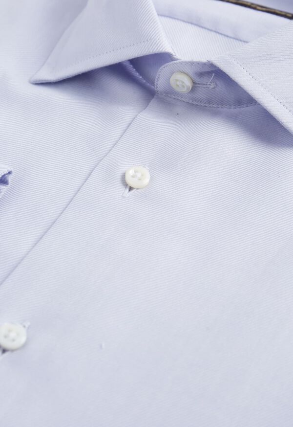 Paul Stuart Cotton and Cashmere Solid Dress Shirt, image 2