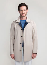 Paul Stuart Reversible Microfiber Trench, thumbnail 9