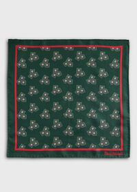 Paul Stuart Geometric Dot Pocket Square, thumbnail 2