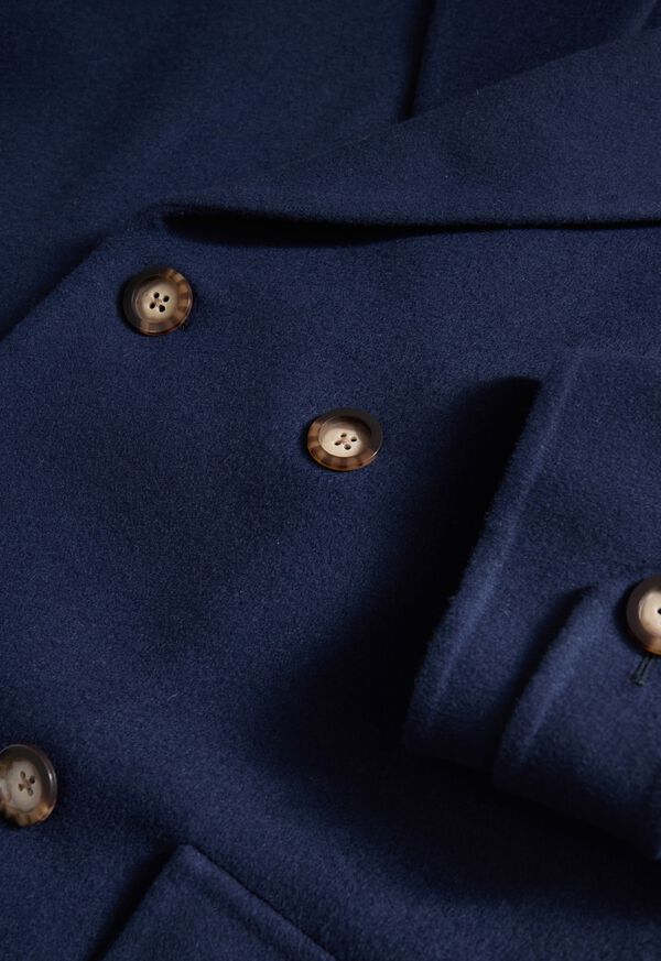 Paul Stuart Cashmere Military Style Coat, image 2