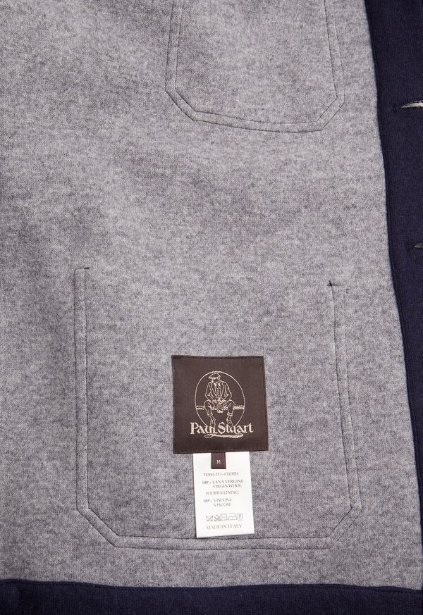 Paul Stuart Double Face Knitted Felt Overshirt Jacket, image 3