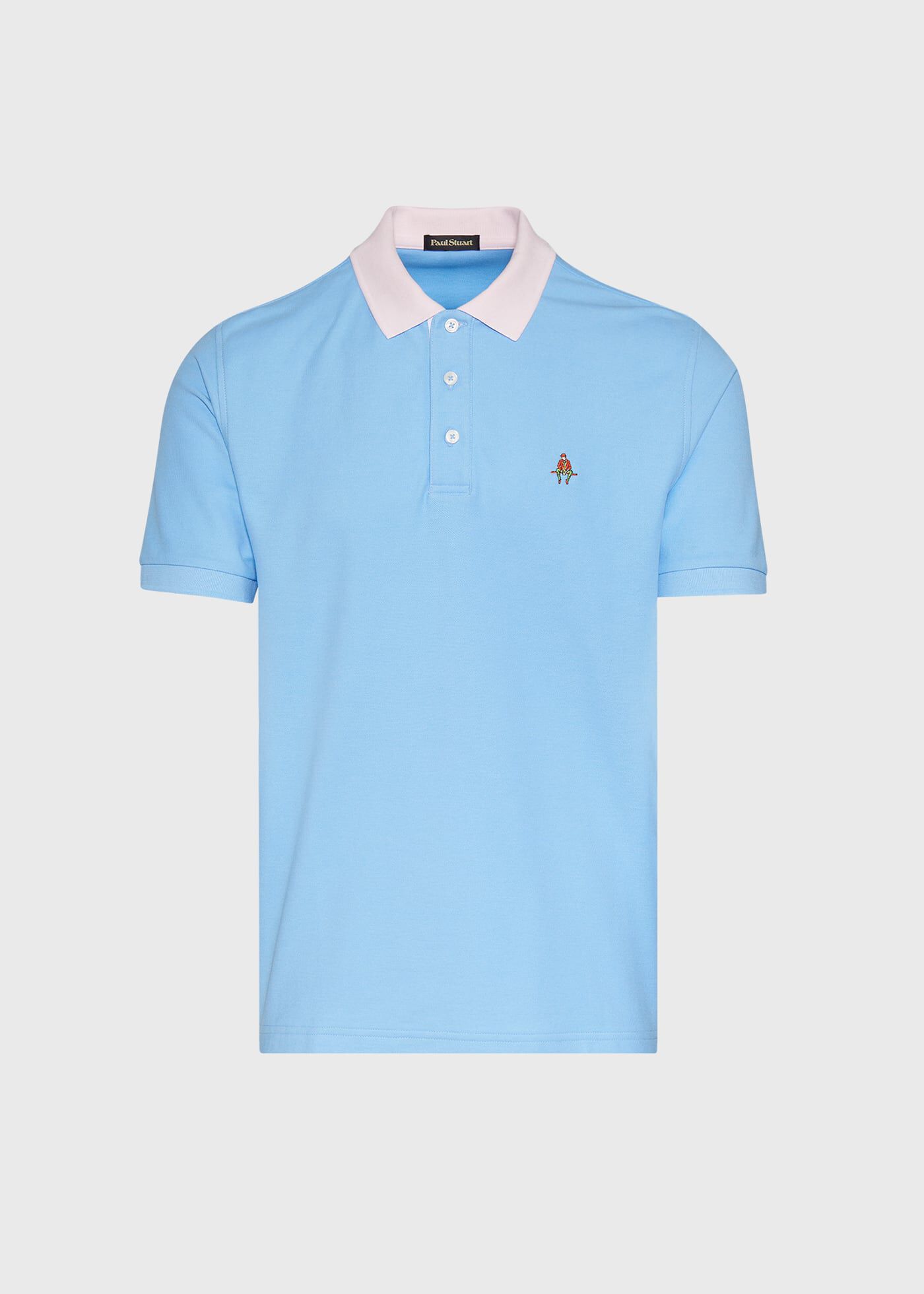 Tri color polo shirt deals