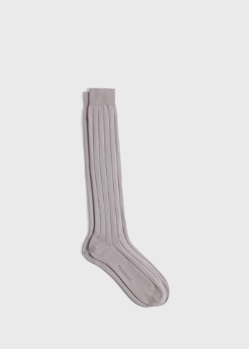Paul Stuart Pima Cotton Wide Rib Sock