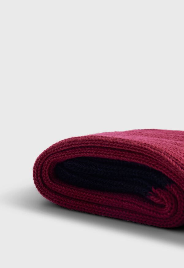 Paul Stuart Cotton Blend Ribbed Sock, image 2