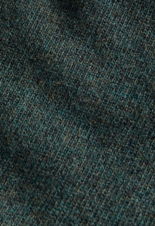 Paul Stuart Suede Trim Quarter Zip Pullover, image 3