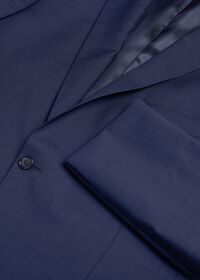 Paul Stuart Navy Wool Pindot Suit, thumbnail 2