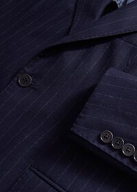 Paul Stuart Wool Stripe Two Button Suit, thumbnail 4
