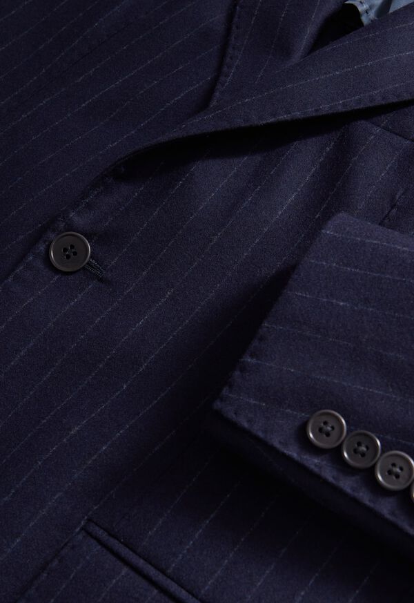 Paul Stuart Wool Stripe Two Button Suit, image 4