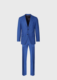 Paul Stuart Mid Blue All Year Wool Suit, thumbnail 1