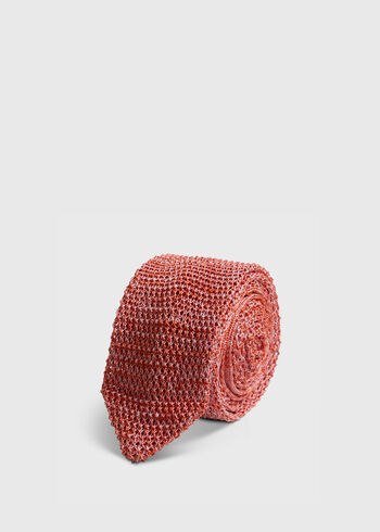 Paul Stuart Silk and Linen Knitted Tie