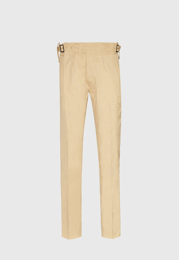 Paul Stuart Khaki Gurkha Pant with Side Envelope, image 1