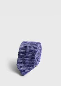 Paul Stuart Silk and Linen Knitted Tie, thumbnail 1