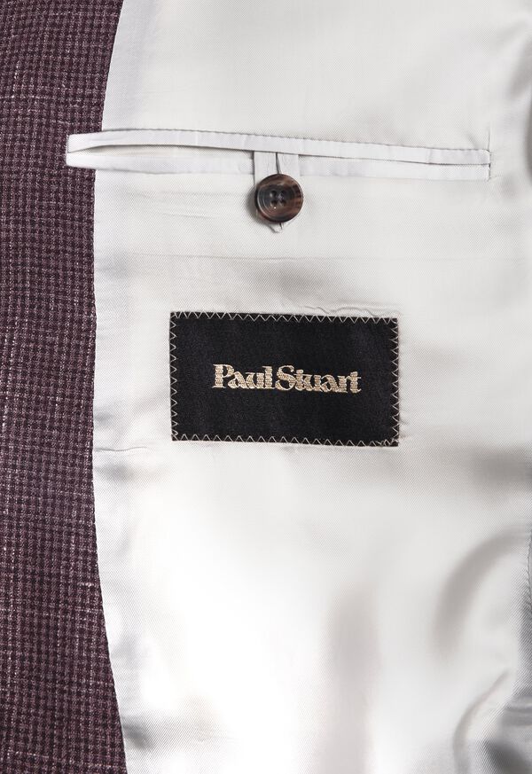 Paul Stuart Brown Check Jacket, image 3
