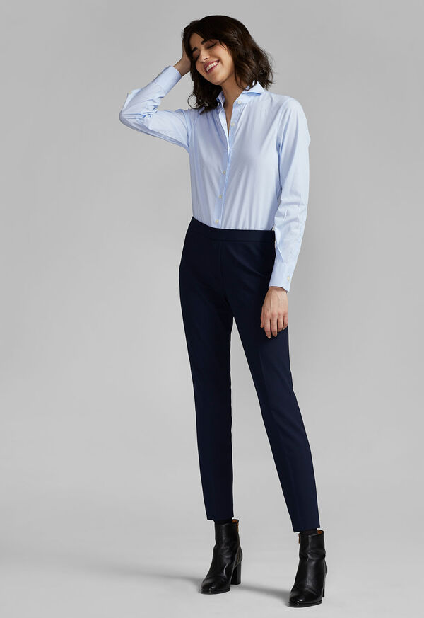 Paul Stuart Crepe Pull-On Pant, image 3