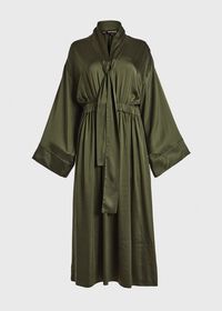 Paul Stuart Washed Silk Kimono Sleeve Dress, thumbnail 1