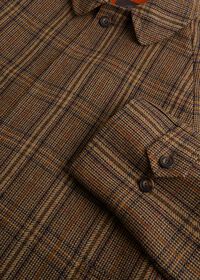 Paul Stuart Plaid Short Coat, thumbnail 2