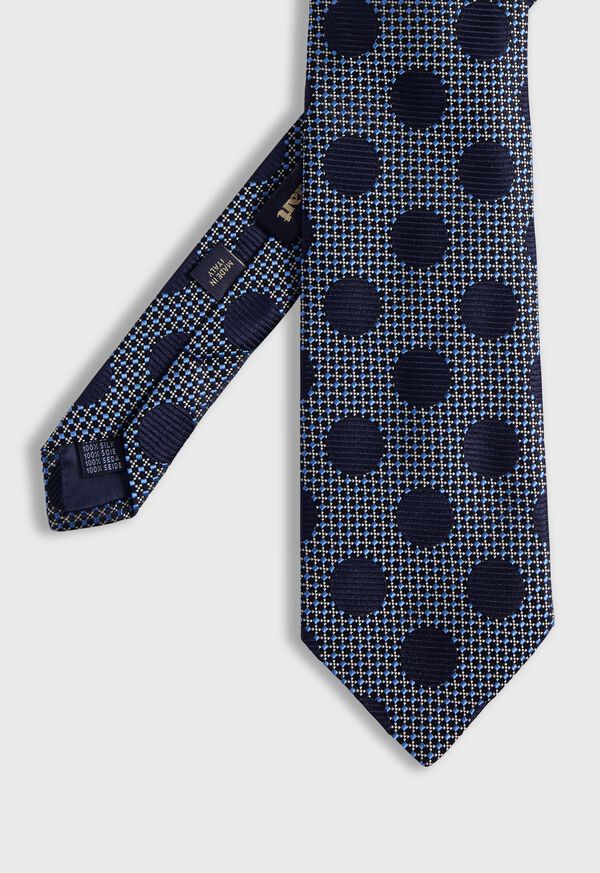 Paul Stuart Micro Jacquard Dot Tie