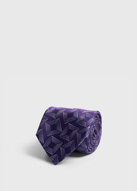 Paul Stuart Woven Silk Tossed Square Tie, thumbnail 1