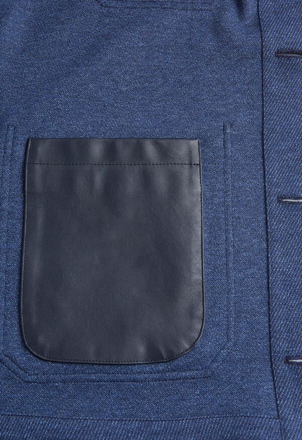 Paul Stuart Jersey Shirt Jacket, image 3