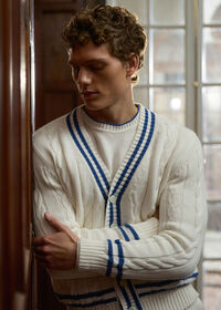 Paul Stuart Cotton Crewneck Pullover, thumbnail 2